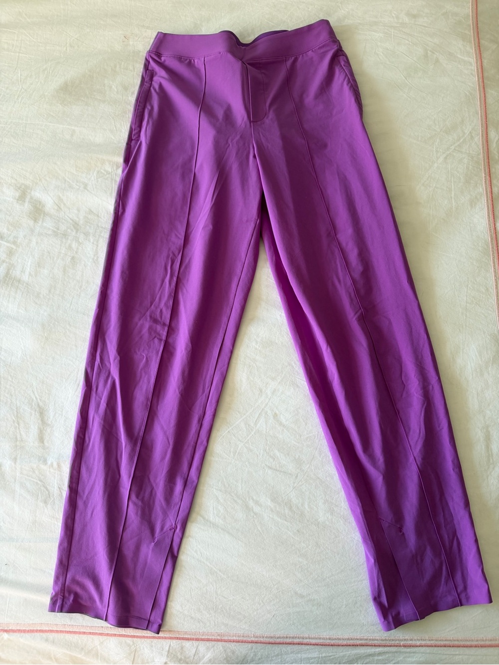 Athleta Magenta Wide Leg Pant